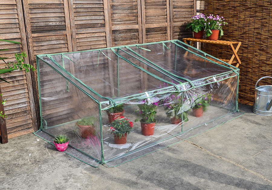 Cold Frame Green House With PVC Cover